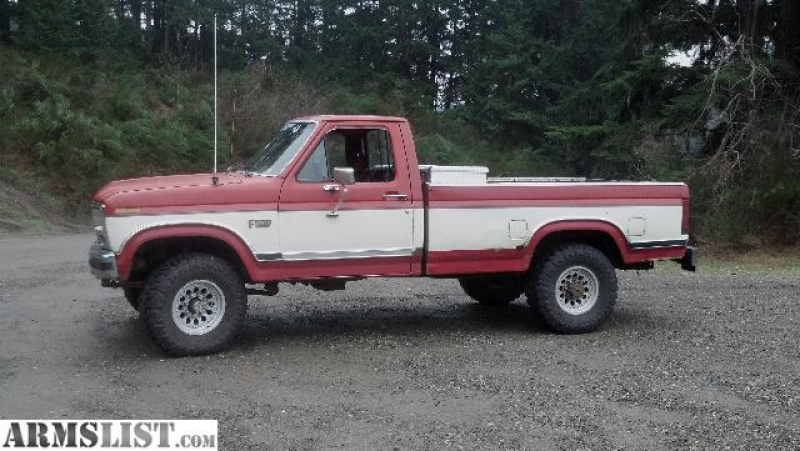 For Sale/Trade: 1986 ford f250 diesel 4x4