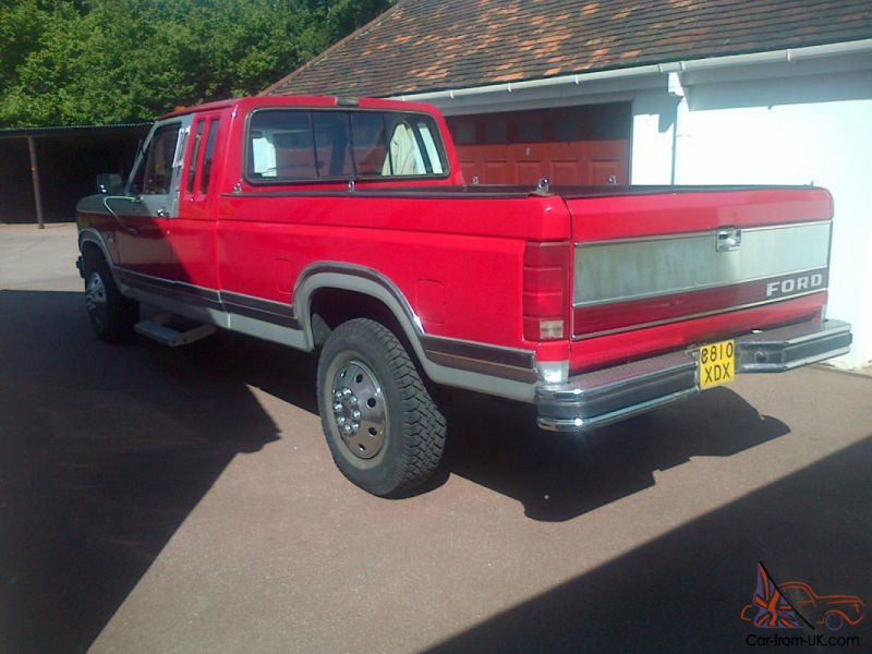 1986 Ford F250 XLT Lariat extended Cab Deluxe 6.9 Litre Lincoln 420cc ...