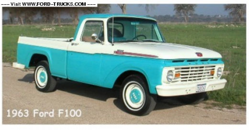 1963 Ford F100 4x2 - 63 F100 Texas Truck