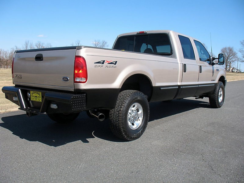1999 Ford F350 Crew Cab Long Bed Diesel Truck
