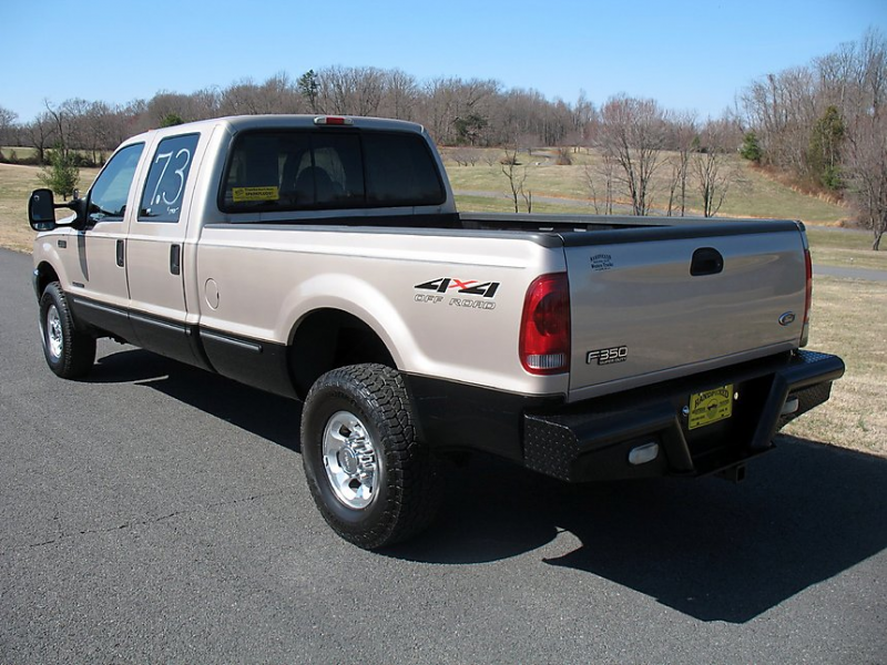 Ford F350 Crew Cab Diesel Long Bed