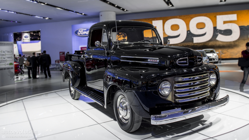 2013 NAIAS: Historic First-Gereration Ford F-Series - Live Photos