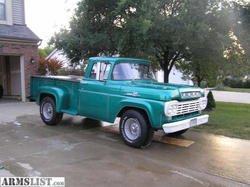For Sale/Trade: 1959 FORD F-250 RARE STEP SIDE BED