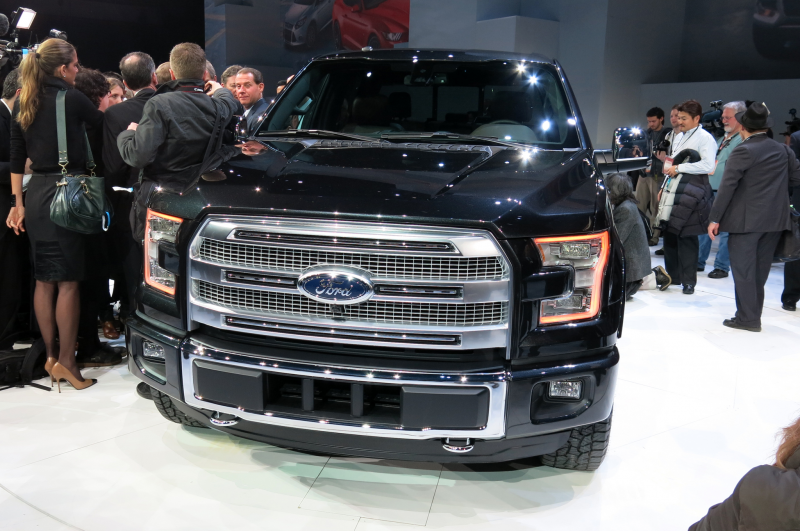 2015 Ford F 150 Platinum Front