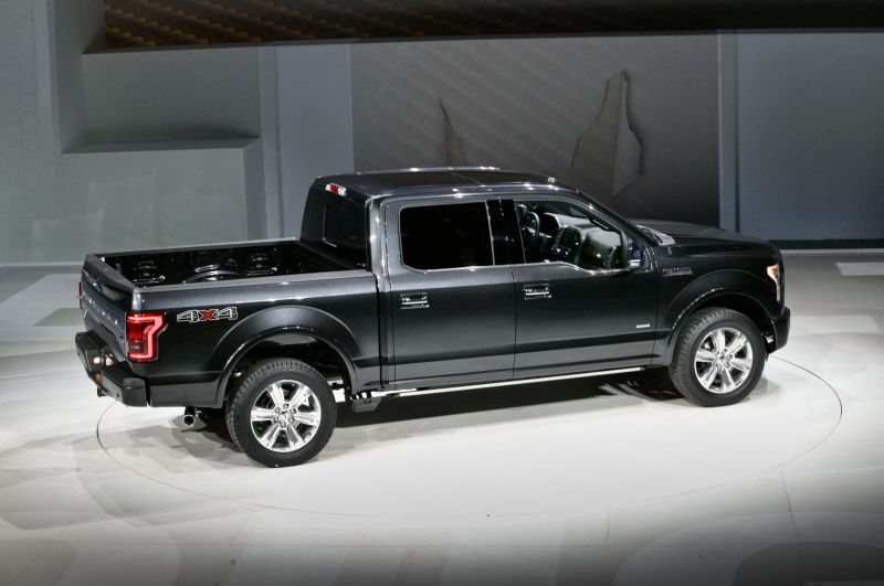 2015 Ford F 150 In Detroit Platinum Side View