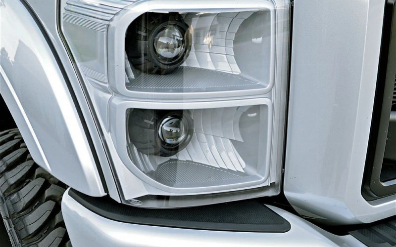 2013 Ford F 350 Platinum Custom Headlights