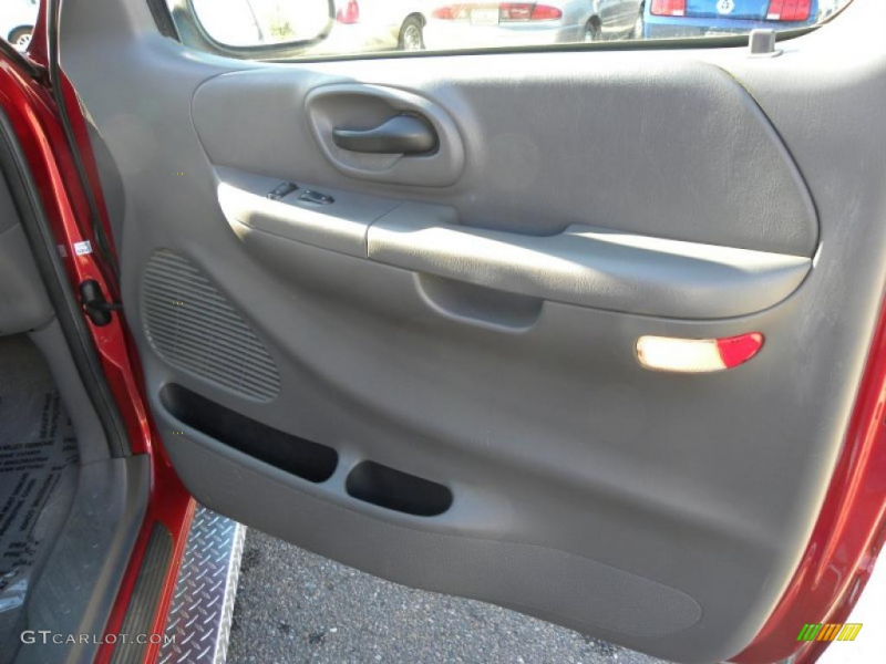 2000 Ford F150 XLT Extended Cab Medium Graphite Door Panel Photo ...