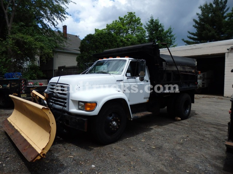 1997 Ford F Series Plow Truck With Salter used for sale, NO CDL
