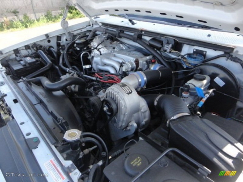 1995 Ford F150 SVT Lightning 5.8 Liter Supercharged OHV 16-Valve V8 ...