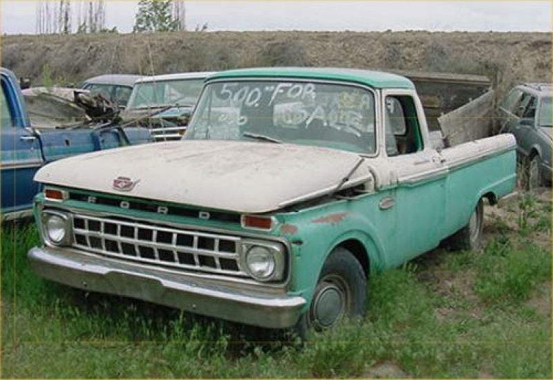 1964 to 1966 Ford Pickup Parts