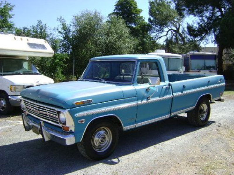 1969 FORD F250 CAMPER SPECIAL 1 OWNER RUST FREE LOW MILES, image 8