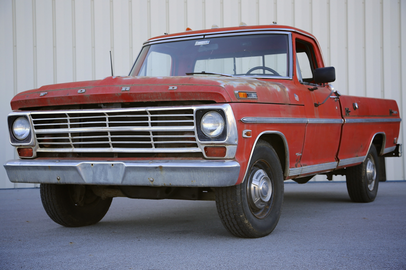 Before: 1969 Ford F250 Camper Special
