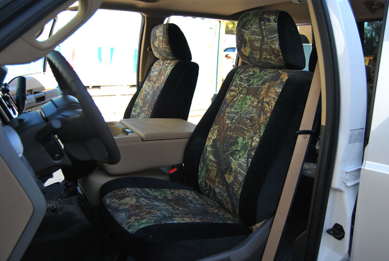 ... FORD F-250 F-350 F-450 CAMOUFLAGE CAMO REAL TREE CUSTOM MADE FIT SEAT