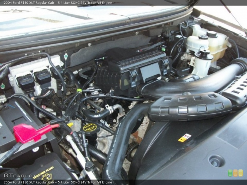 Liter SOHC 24V Triton V8 Engine on the 2004 Ford F150 FX4 Regular ...