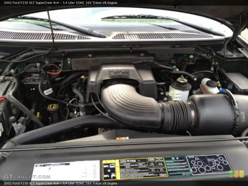 Liter SOHC 16V Triton V8 Engine on the 2002 Ford F150 FX4 Regular ...
