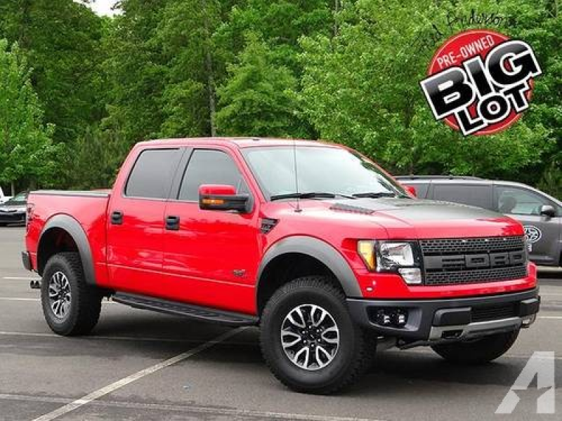 2012 Ford F-150 4D Crew Cab SVT Raptor for sale in Raleigh, North ...