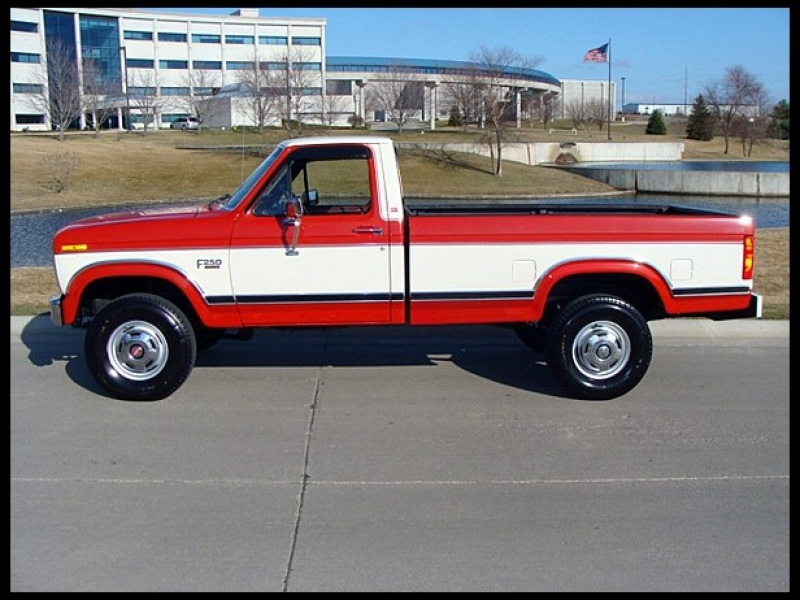 1986 Ford F250 4X4 Pickup 460 CI, Automatic presented as lot F169 at ...