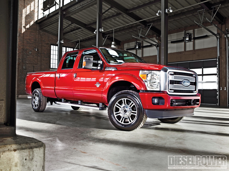 2013 Super Duty First Look Ford F 350 Platinum Front Three Quarter