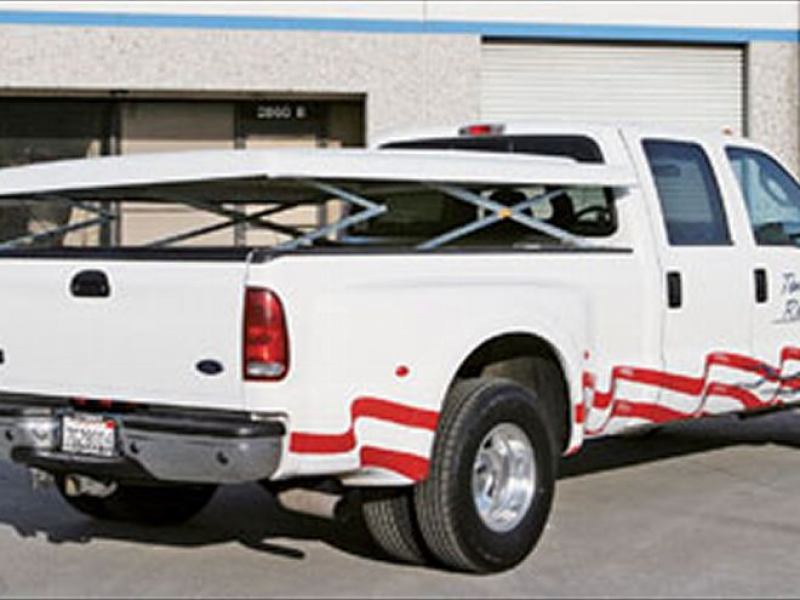 ... Vertical Lift Tonneau Cover On A Ford F350 - Better Than A Six-Pack