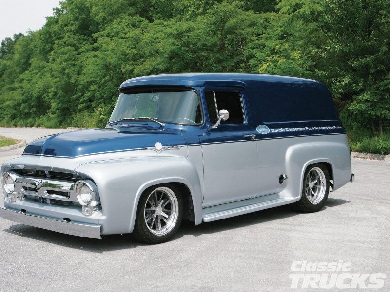 1956 Ford F100 Panel Front