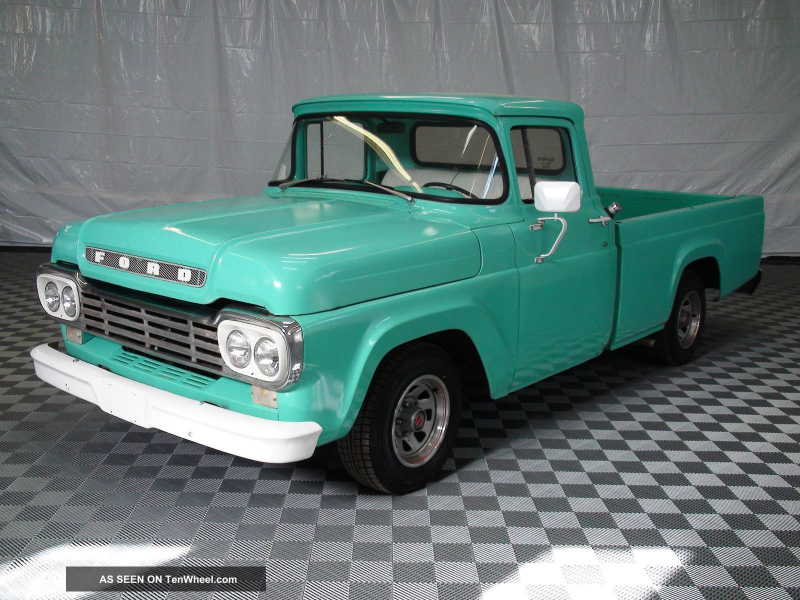 1959 Ford F100 Completely V8 F-100 photo