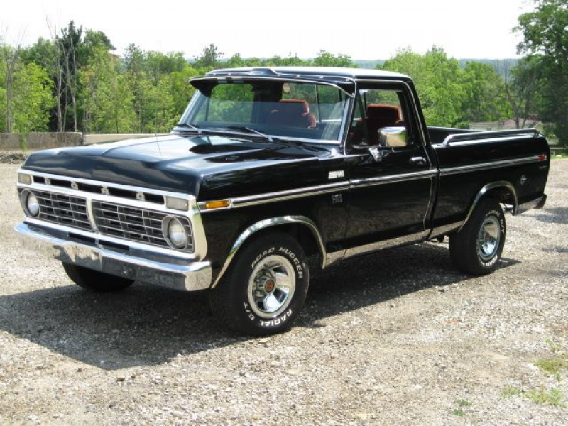 1973 ford f100 pickup...same year and model as my first car, but in ...
