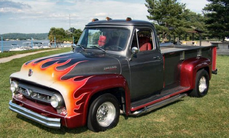 1953 Ford Truck 1 ton F-350 longbed, stepside pick-up