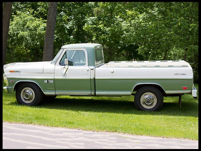 1969 Ford F250 Ranger Camper Special presented as lot S163 at St. Paul ...