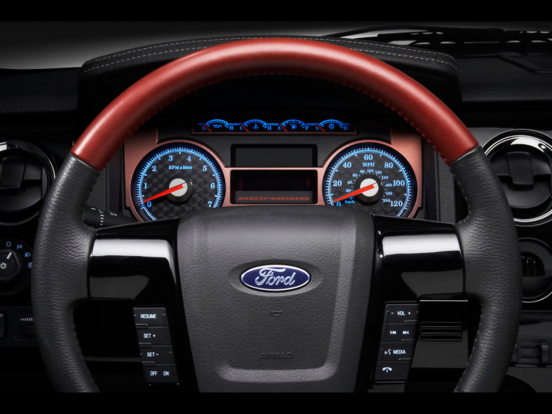 2010 Ford Harley-Davidson F-150 - Steering Wheel - 1280x960 ...