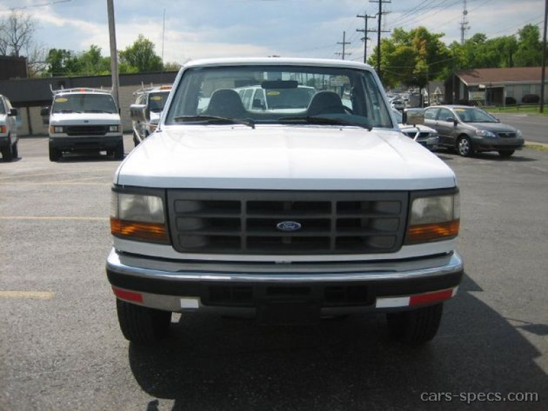 ... Mpg ~ 1994 Ford F-250 Regular Cab Specifications, Pictures, Prices