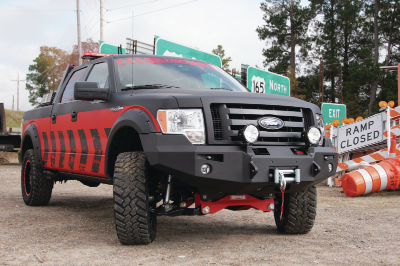 2009 Ford F 150 With Custom Front Bumper