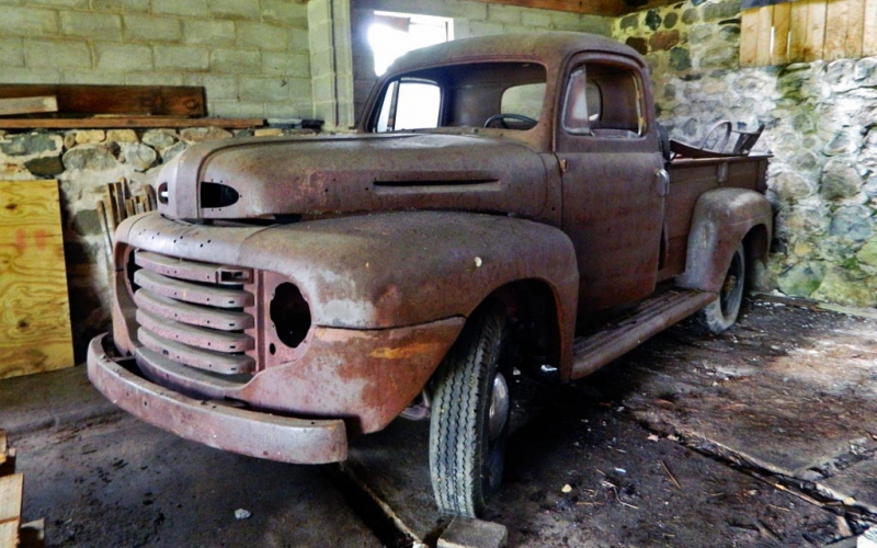 37 Years In A Barn: 1948 Ford F3 Pickup