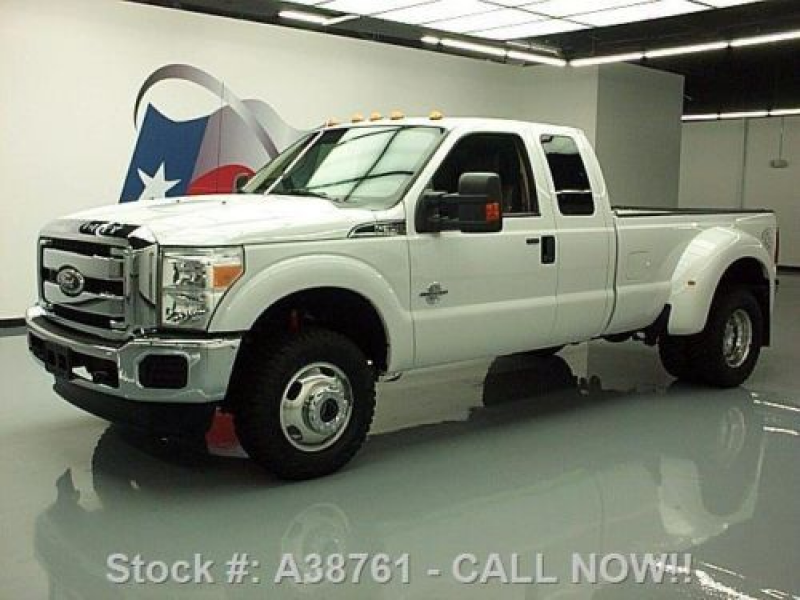 2012 FORD F-350 SUPERCAB 4X4 DIESEL DUALLY LEATHER 49K! TEXAS DIRECT ...