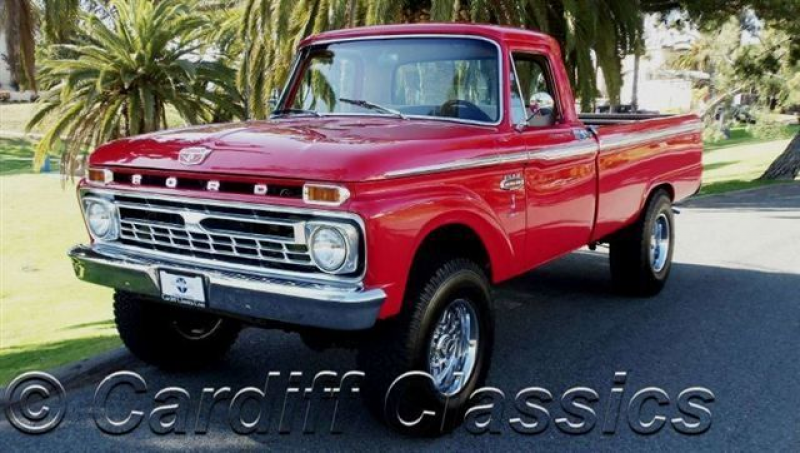 ... this vehicle 1966 ford f250 3 4 ton truck vin f25yr872936 stock 0586