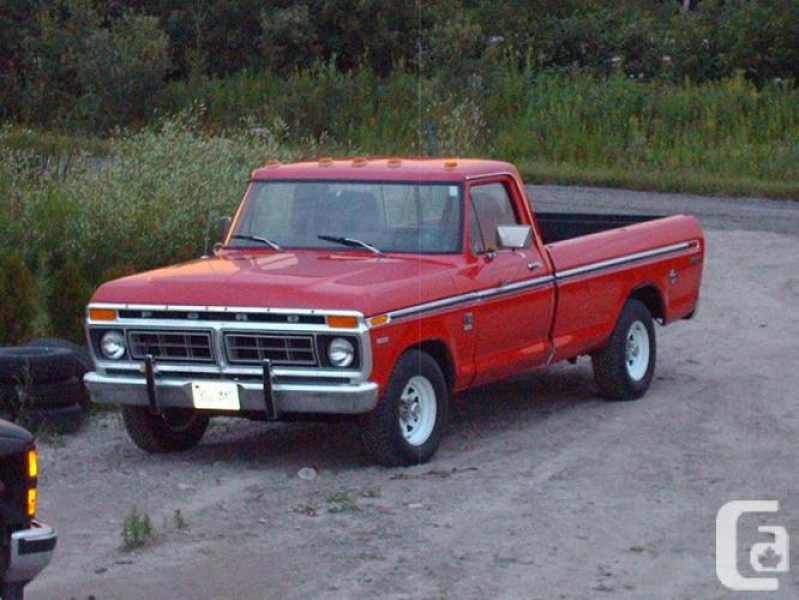 Wanted: 1976 Ford F-150 trailer edition Pickup Truck in Sturgeon Falls ...