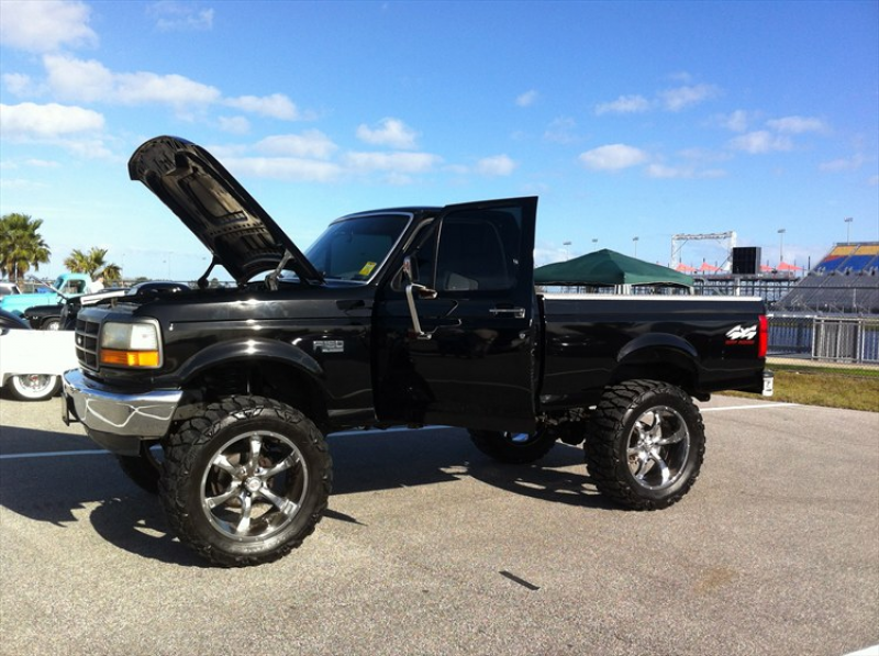... 1994 ford f 150 with 8 suspension lift kit 3 body lift 38 5 mickey