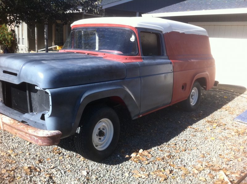 1960 FORD F100 PANEL TRUCK 1957