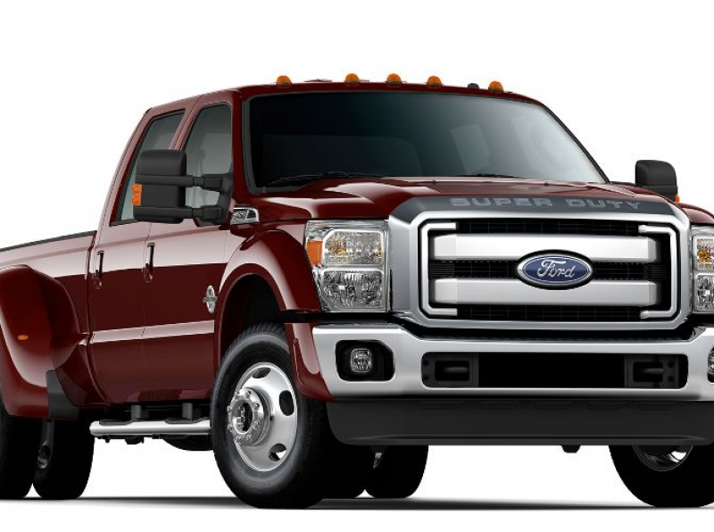 2012 Ford F 450 Super Duty Lariat Front Three Quarters View