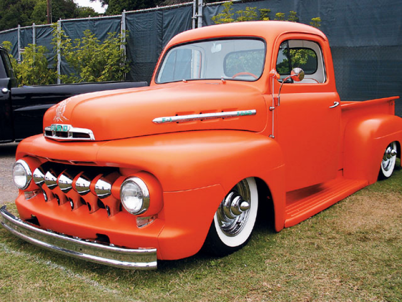 Paint 1951 Ford F1 Pickup
