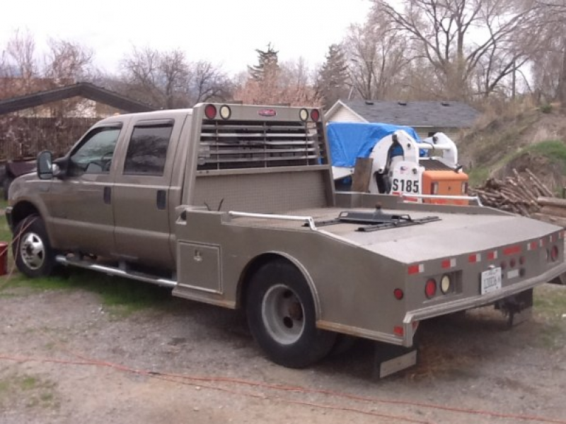 2002 Ford F350 HOT SHOT FLAT BED TRUCK