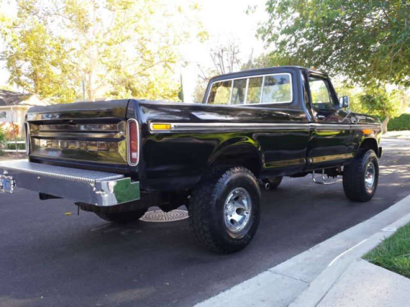 1973 FORD F-250 4X4 RANGER HIGHBOY 400M V8 A/T P/S P/B 76 77 78 79 ...