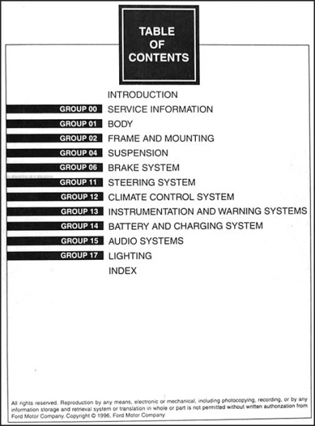 1997 Ford L-Series 7000-9000 Repair Shop Manual Original 2 Volume Set