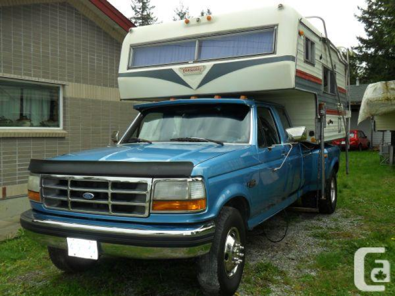 1992 Ford F-350 w/ Vanguard Camper - $7000 (Surrey) in Vancouver ...