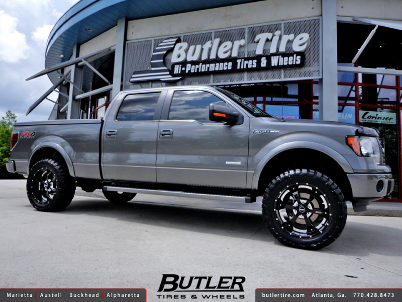 Ford F-150 FX4 with 22in BMF Novakane Wheels and 4in Rough Country ...