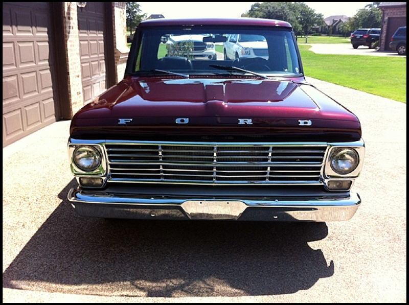 1968 Ford F100 Pickup 390/350 HP, Automatic presented as lot T268.1 at ...