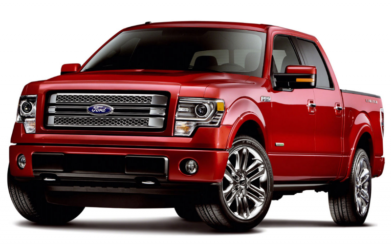 2013 Ford F150 Limited Front Angle