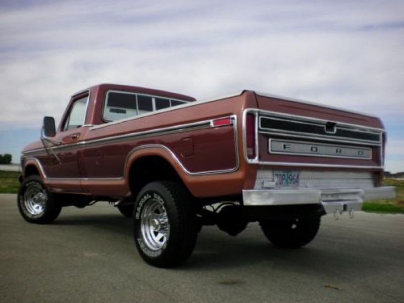 1979 ford f350 4x4 Lariat 100% rust free absolutely beautiful must see ...