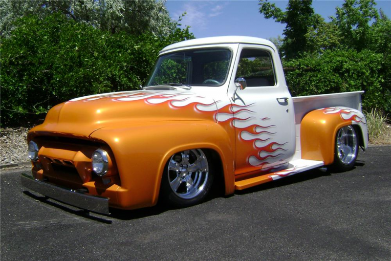 1954 ford f100 pickup truck aftermarket tail gate