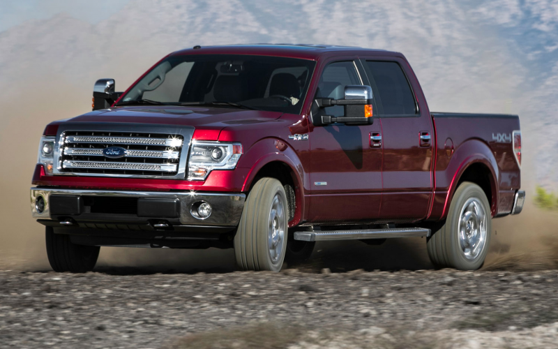 ... right here, starting with the 2013 Ford F-150 EcoBoost SuperCrew