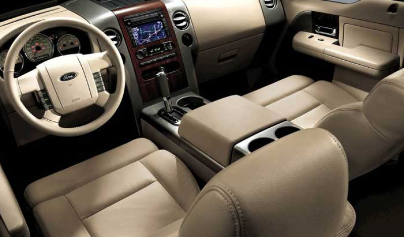2007 Ford F-150, Lariat front seat, interior, manufacturer